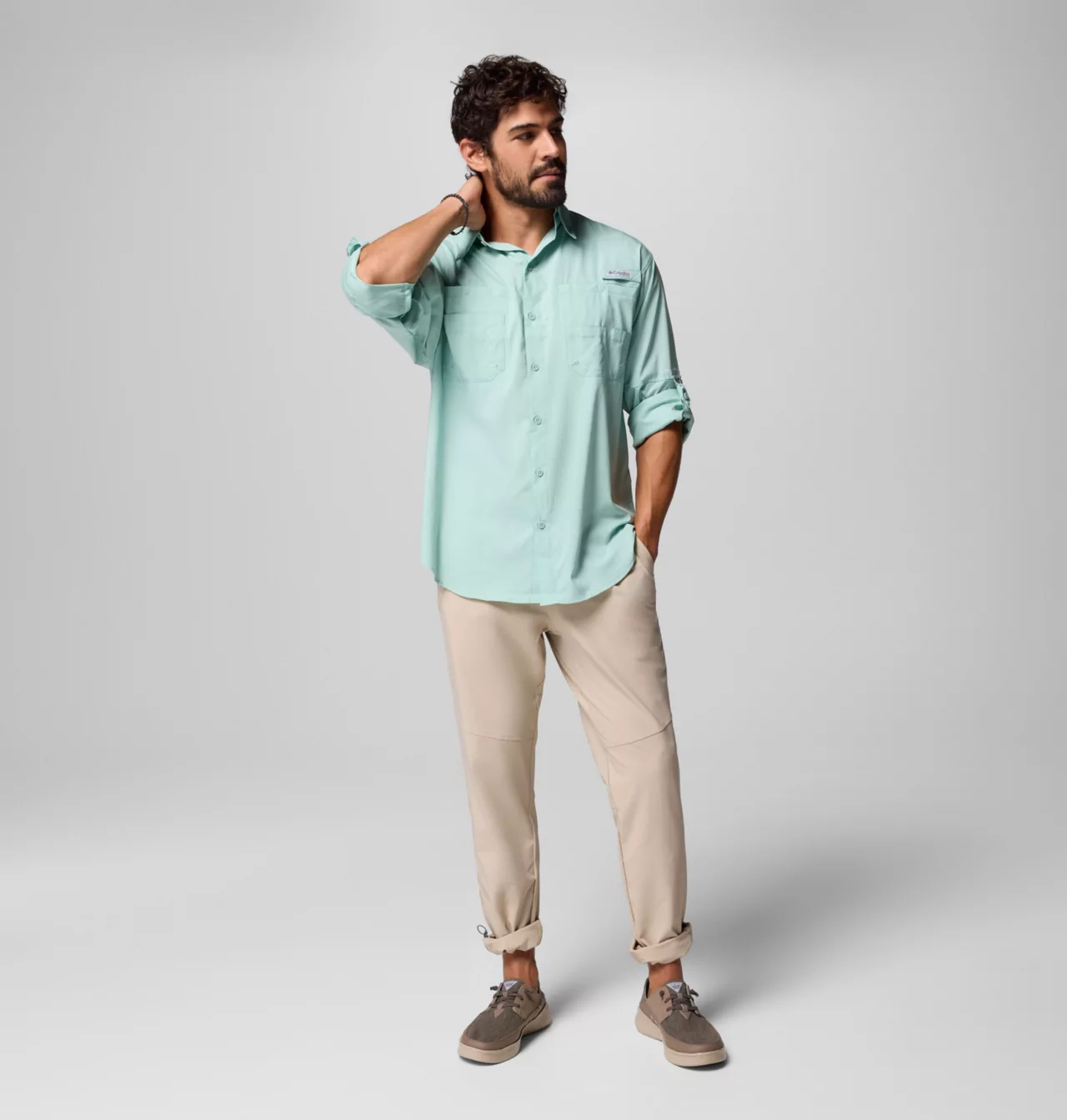 CAMISA MASCULINO COLUMBIA TAMIAMI II – foto 2